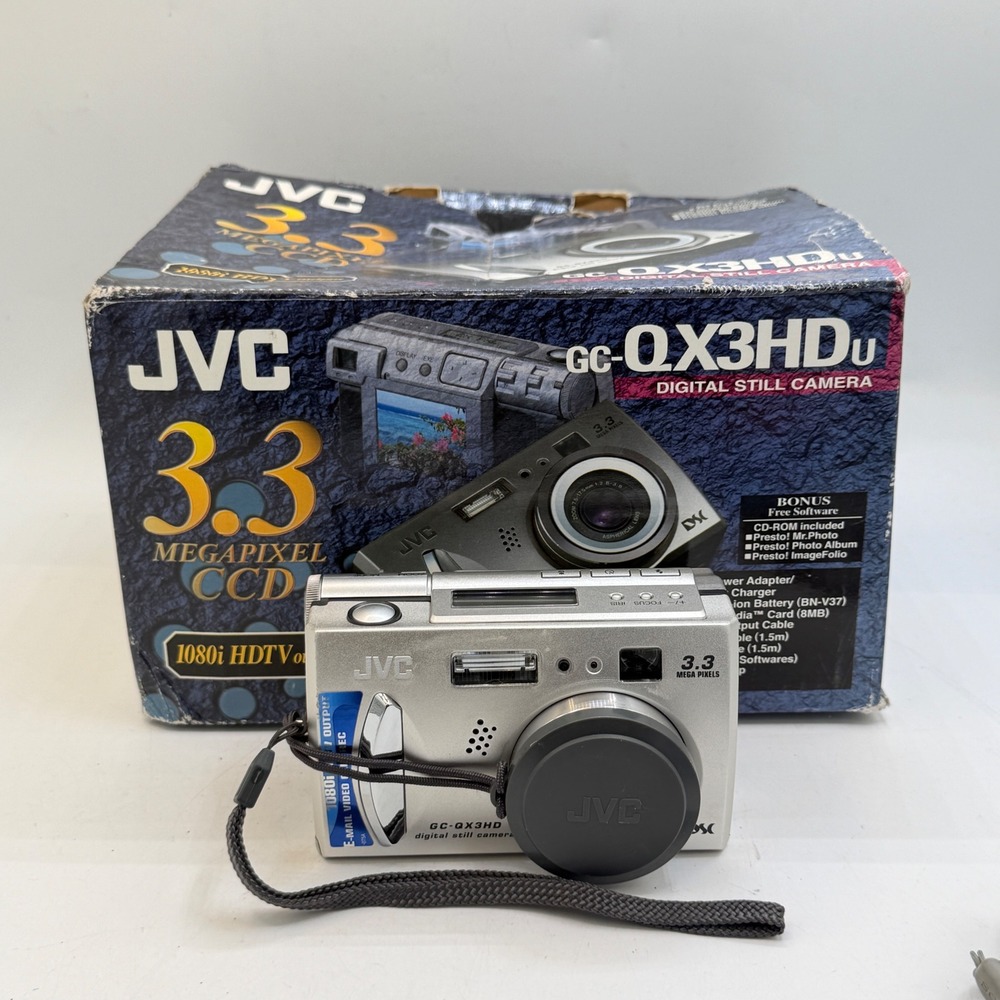 Digital Camera Lot Sony Cyber-shot Kodak Pentax JVC Vivitar 6 Camera Bundle - Picture 13 of 16